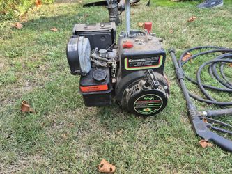 Kawasaki FA210 Motor with Pressure Washer Hose and Wand