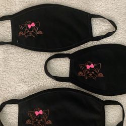 Puppy Face Mask 3set For $6