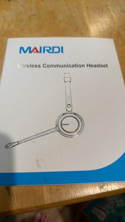 Wireless communication headset