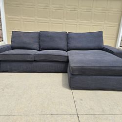 Gray Ikea Kivik Sectional Sofa- Free Delivery 