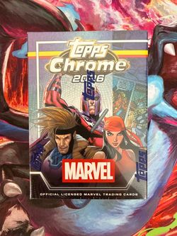 2026 Topps Chrome Marvel Blaster Box