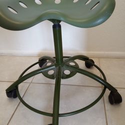 Tractor Seat and swivel stool(Military Green)