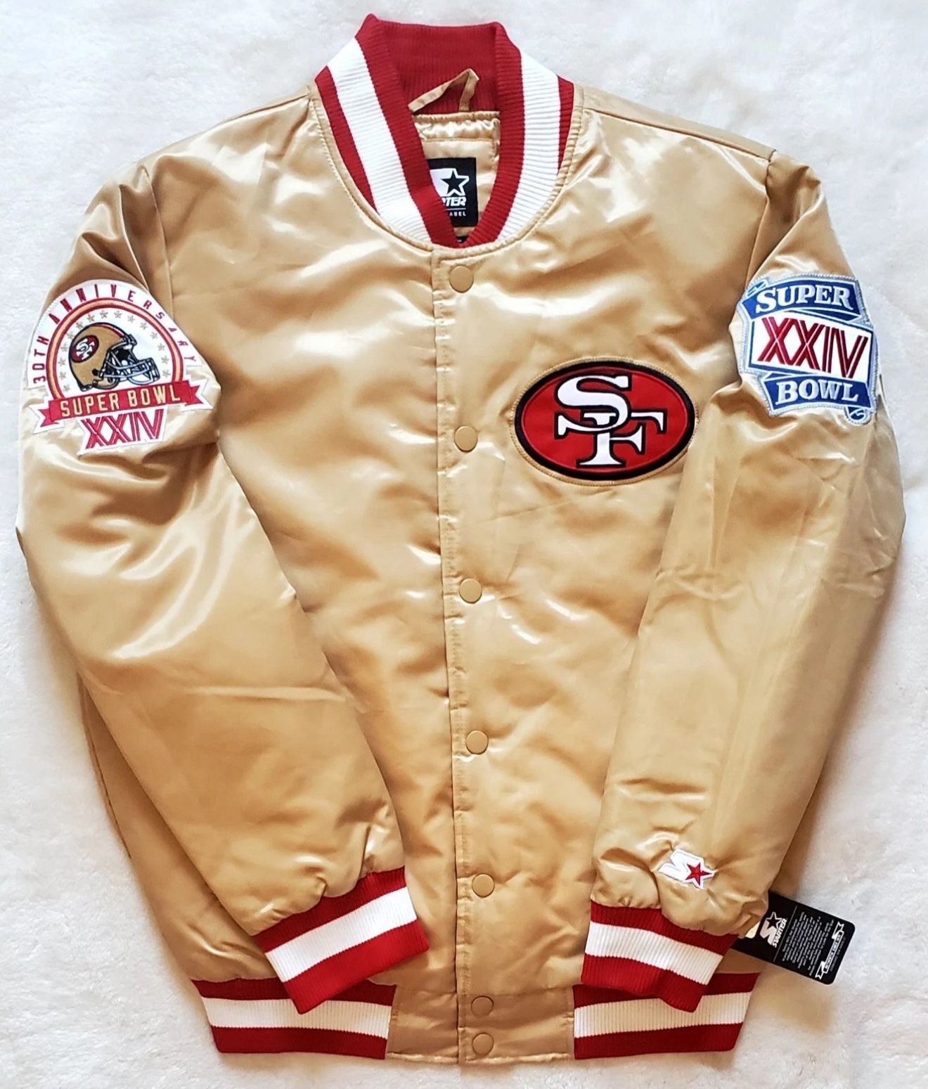 49ers 30th Anniversary Jacket Medium For Men