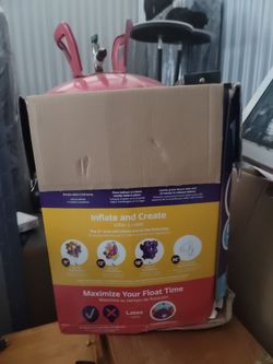 Helium tank