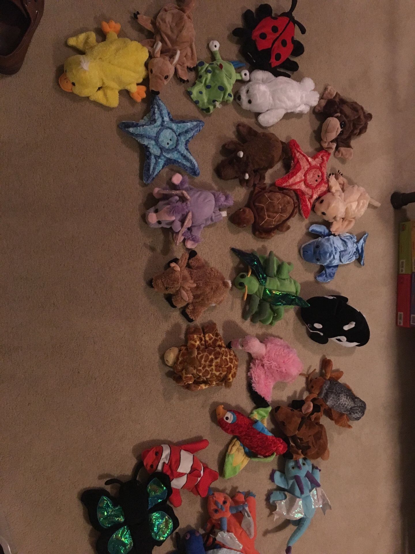 Hand puppet collection