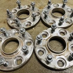 Aluminum Wheel Spacers 5x114.3 15mm 4 Pc All Japanese Cars Tesla American Car