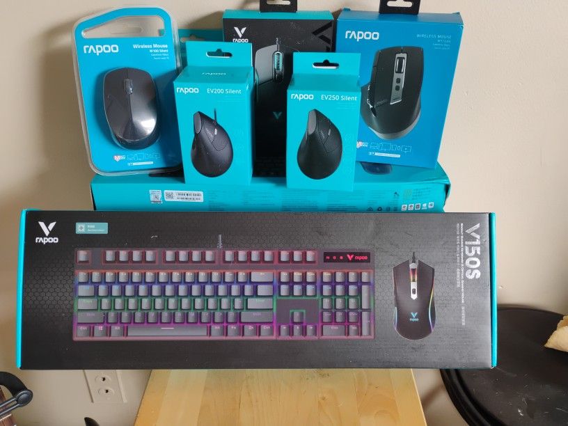 Rapoo V150S USB Gaming KB & Mouse Combo