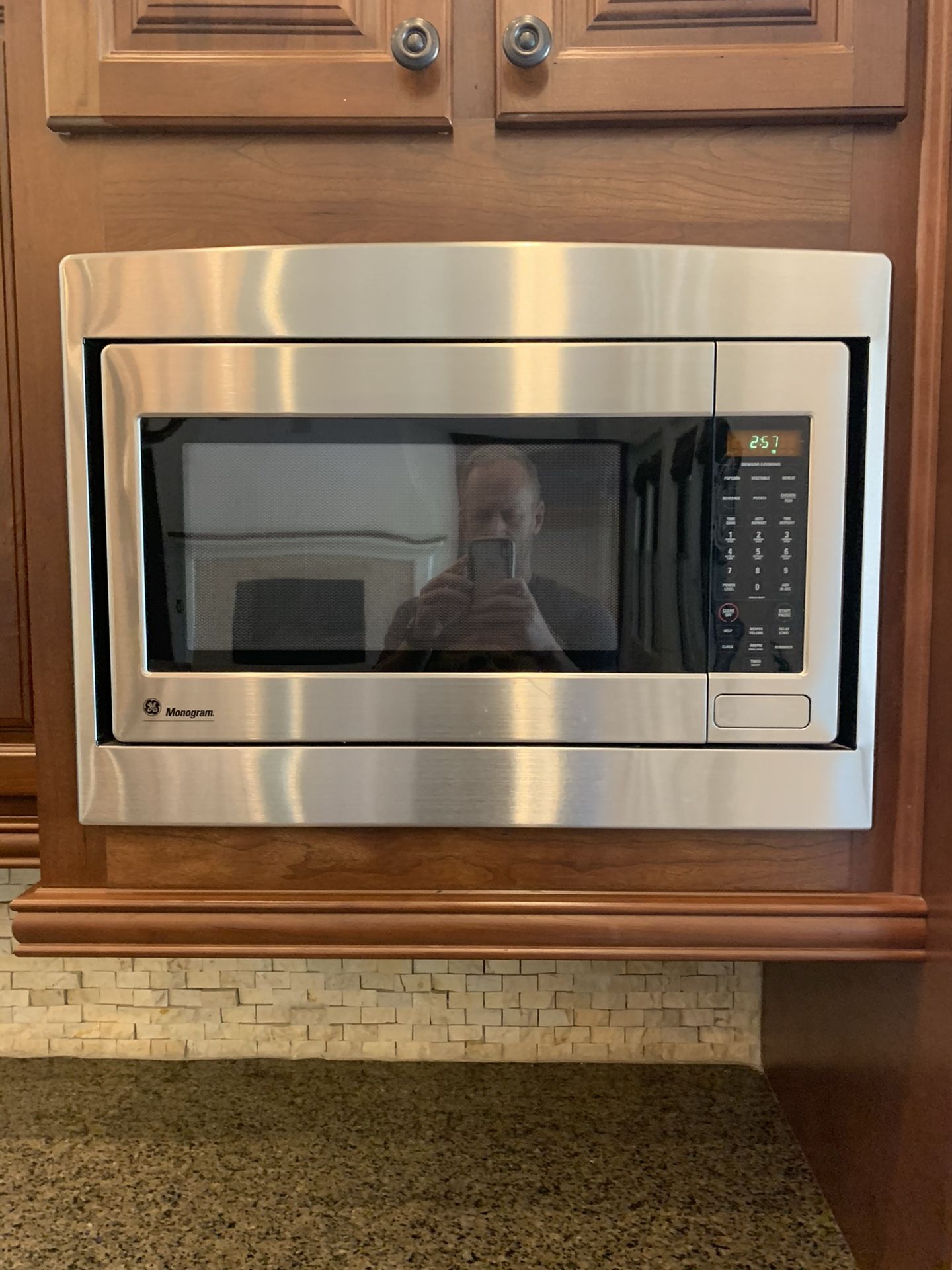 GE Monogram built in Microwave