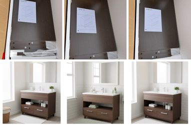 36” BATHROOM VANITY NEW IN BOX