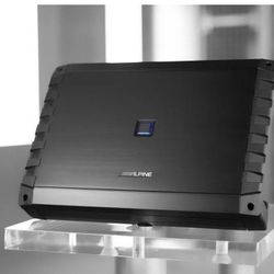 Alpine Emotion in Mobility  S2-A55V.             4  CHANNEL + mono power  amplifier....