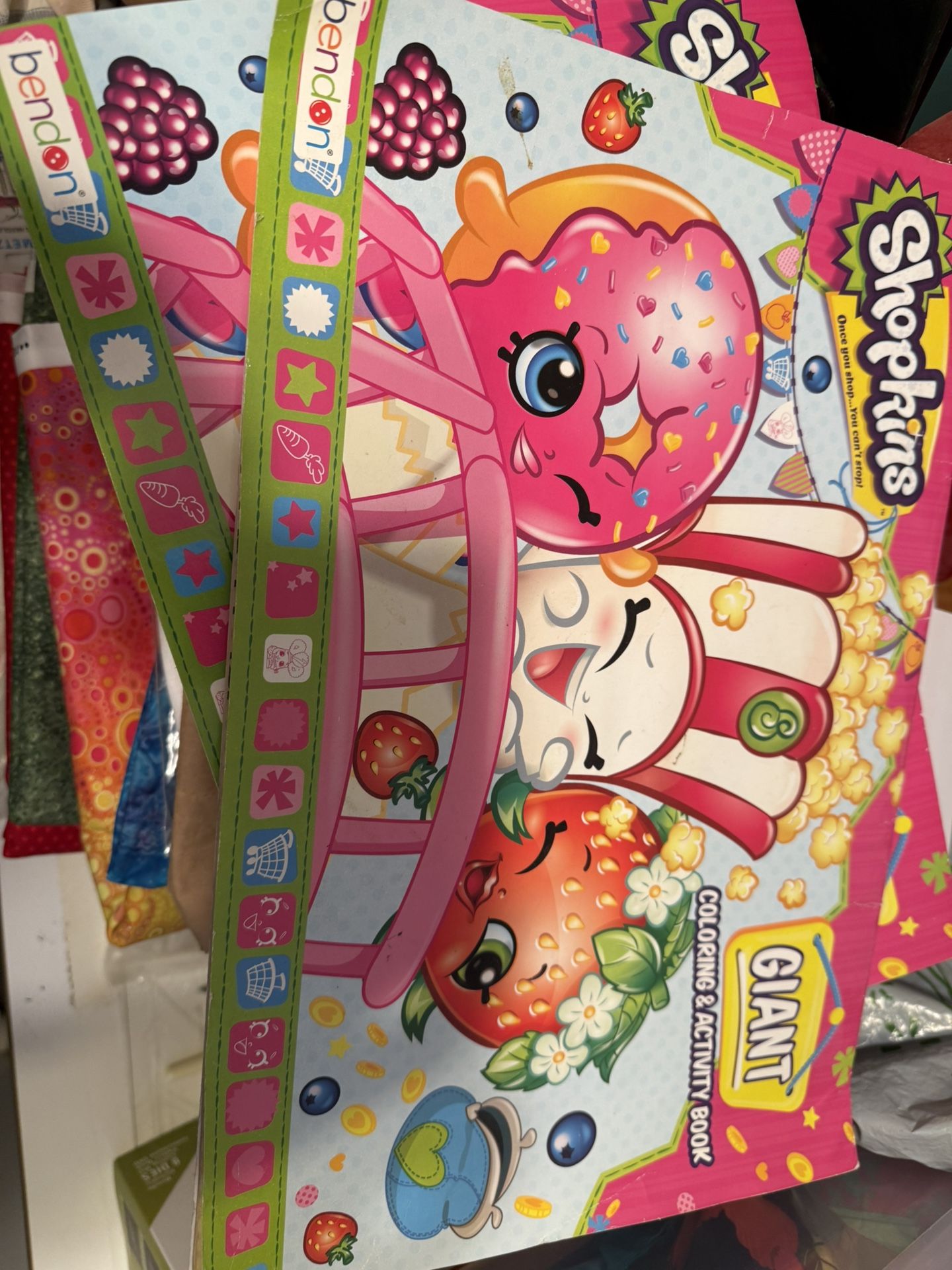 Giant Shopkins coloring books