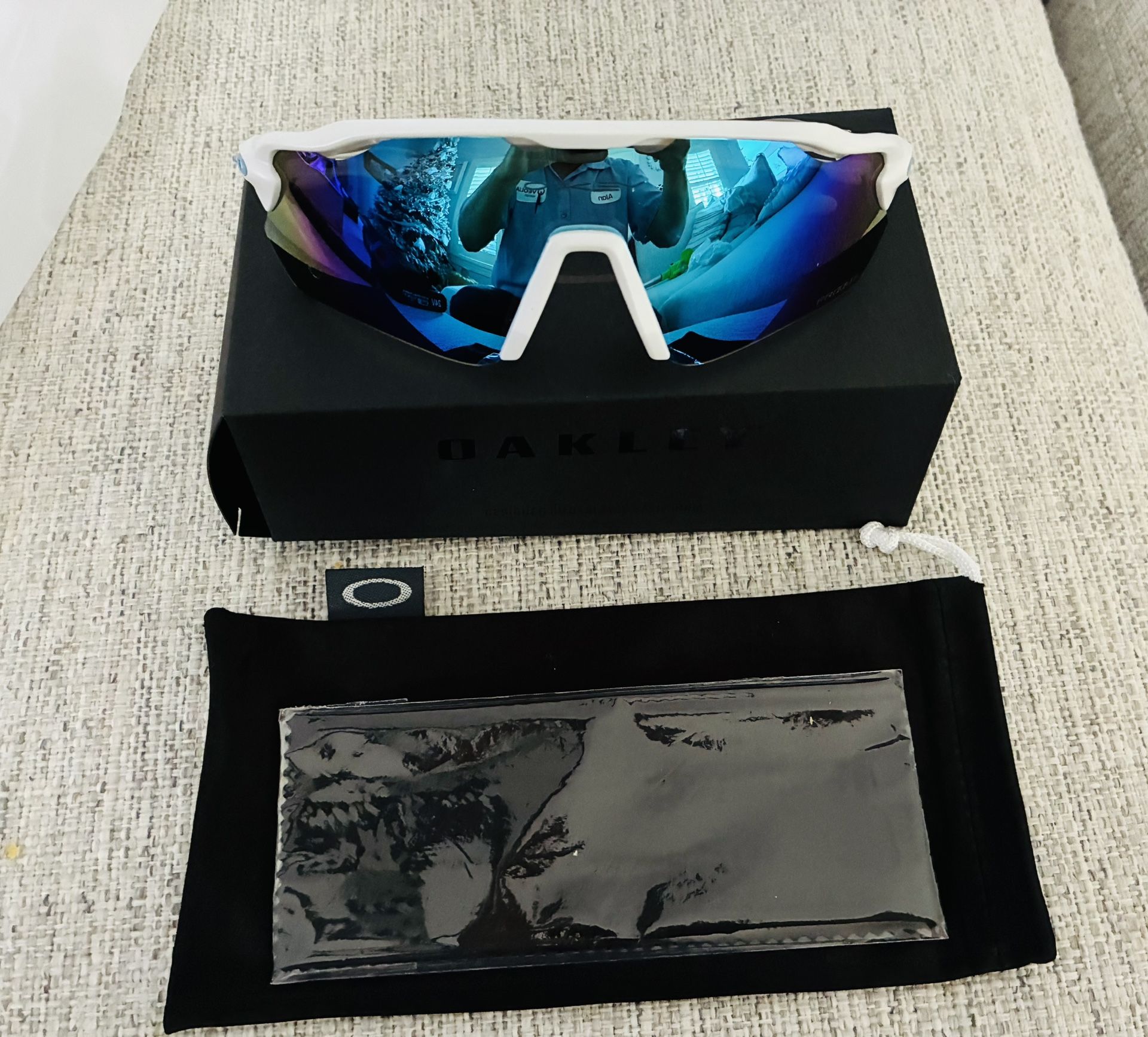 Oakley Prism Sunglasses W/ Blue Tint On Lens 