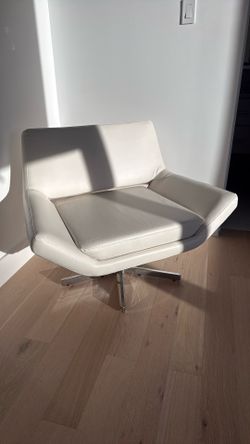 White Leather Chair