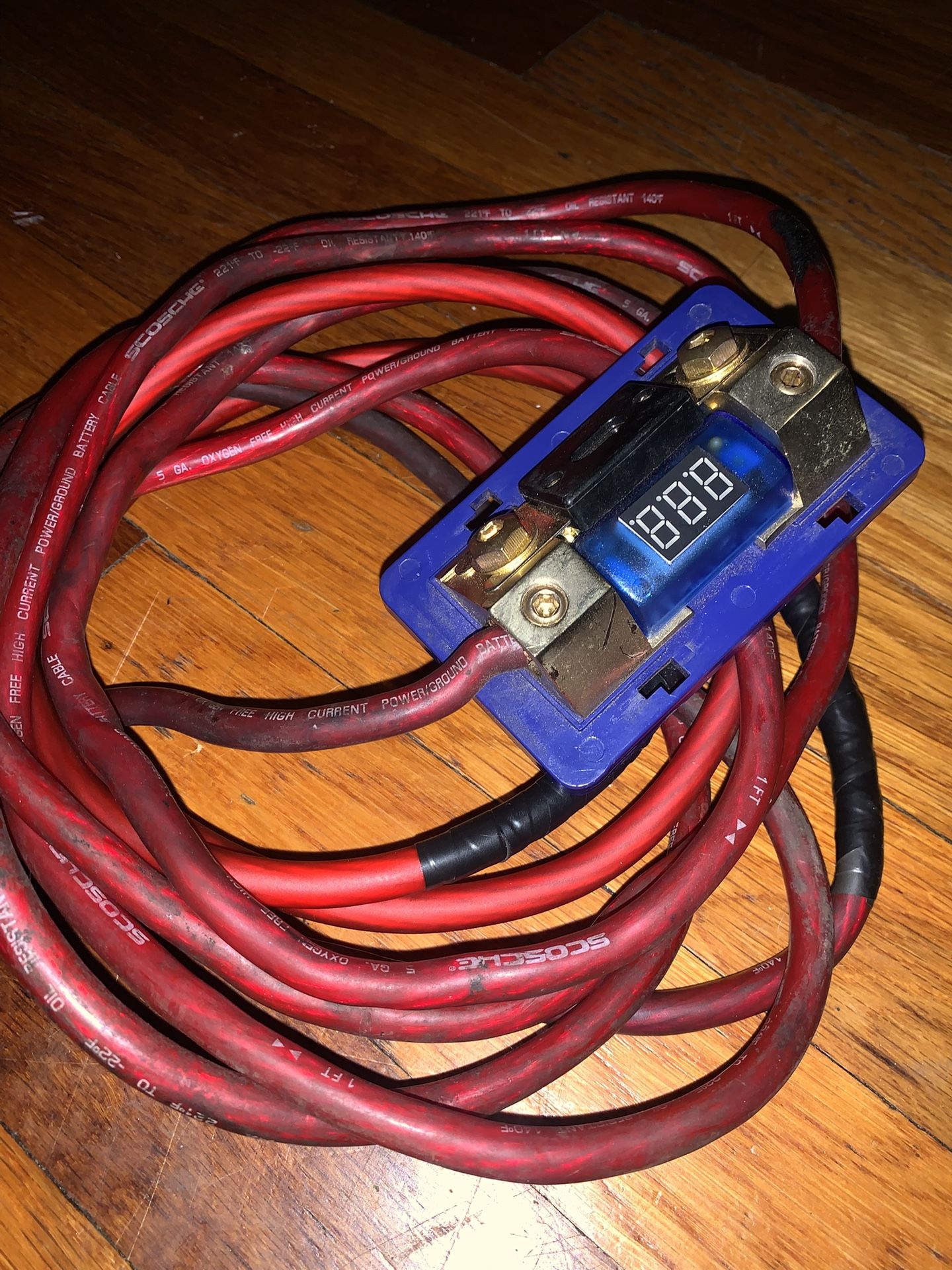 Battery Car System Wire. Heavy Duty 4 Gage