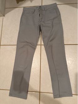 Old Navy Men's Built-In Flex Ultimate Slim Gray Pants 30x32