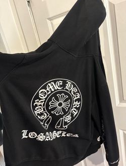 chrome hearts zip up hoodie medium