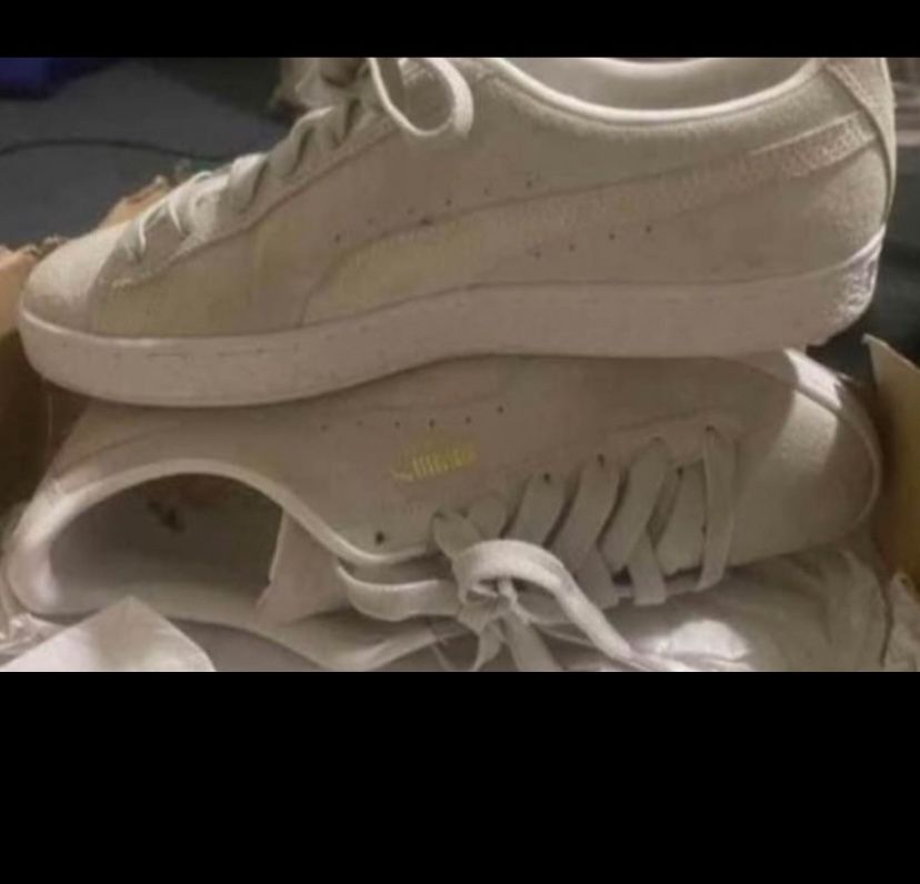 Gray Pumas Men’s Sz 9