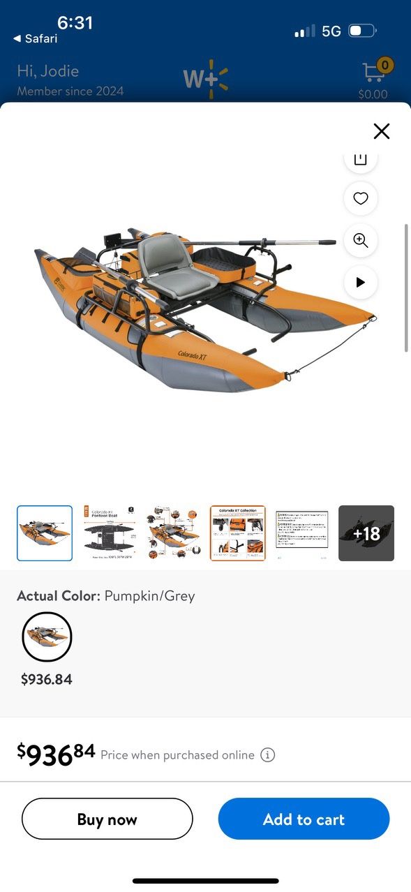 9ft Colorado Xt Pontoon Boat & Engine
