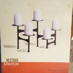 Restore & Restyle Fireplace Candelabra
