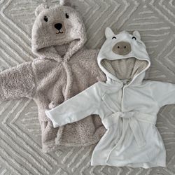 NEW baby robes