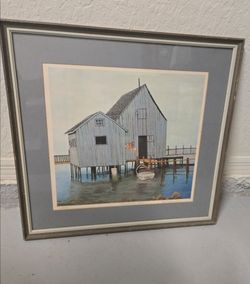 Painting Grey Lobster Shack