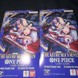 One Piece TCG: The Azure Sea's Seven Sleeved Booster OP-14 English