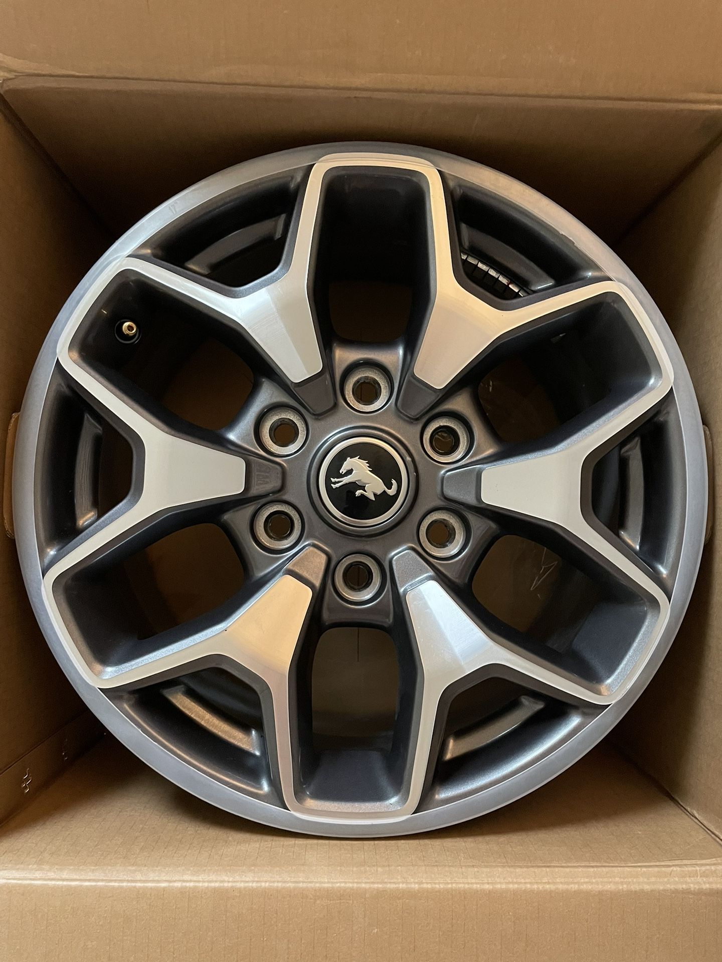 Set of 5 Wheels Off Of Bronco (40 Miles Only)