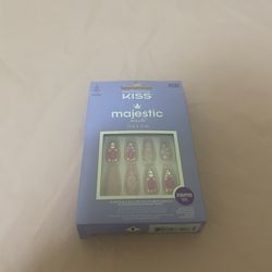 Majestic Kiss Acrylic Nails 