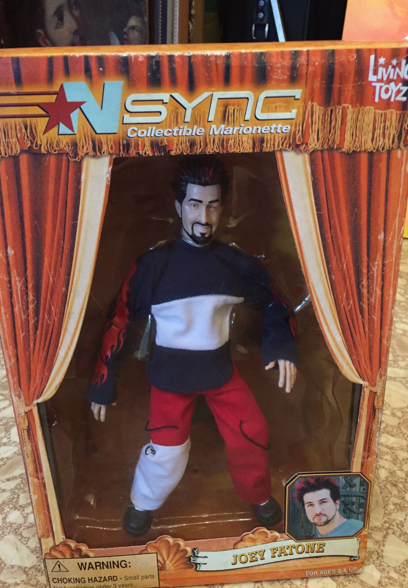 Toy Collectible marionette NSYNC (Joey Fatone)