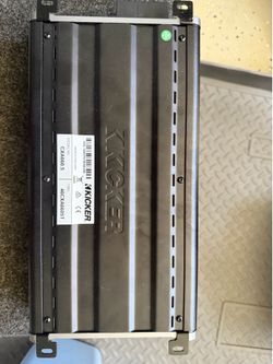 Kicker 5 channel amp