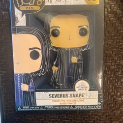 Funko POP! Harry Potter Enamel Pin SEVERUS SNAPE #13 New Sealed Mint