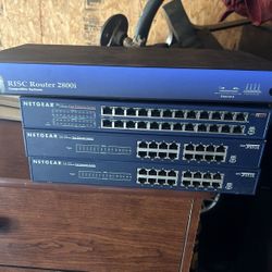 Netgear Fast Ethernet Switch & Router