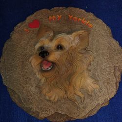 Yorkie Resin Wall Hanging..Pick Up In Selden NY