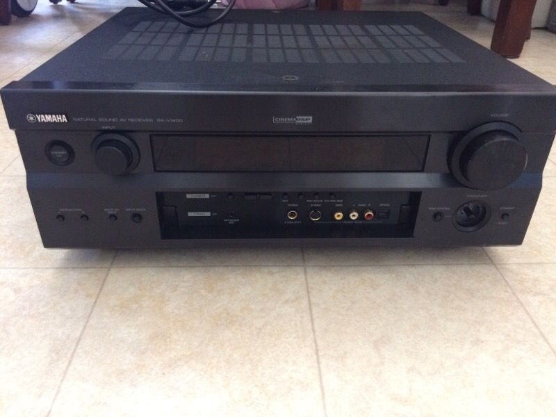 Yamaha natural sound Av receiver rx-v1400