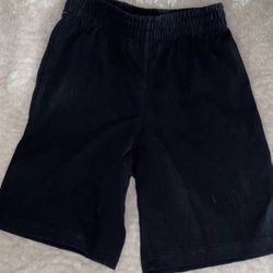 New Baby & Todder Boys 5T Black Knit Shorts