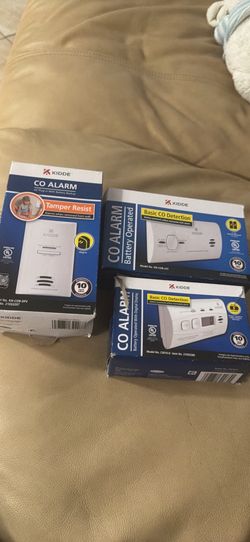 Kidde co alarm