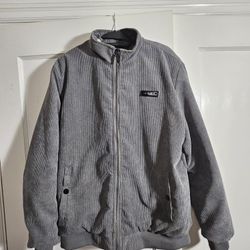 Mens Bestfashion Corduroy jacket (grey)(xl)
