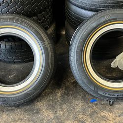 Pair Of Vogue Tires 235/75/15