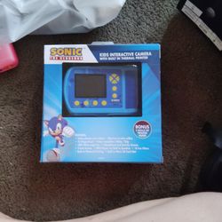 Sonic The Hedgehog Kids Interactive Camera With Built In Thermal Camera