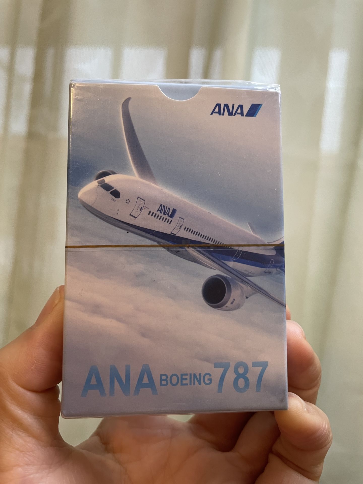 ANA Boeing 787 Playing Cards – New / Sealed