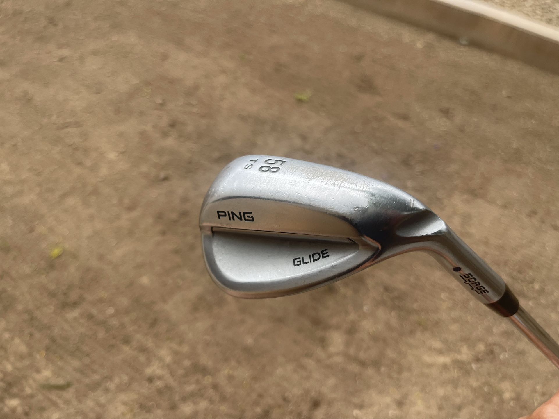 Ping Slide GAP Wedge 58* Purple Dot Wedge Flex Golf Pride Grip 1st 50.00