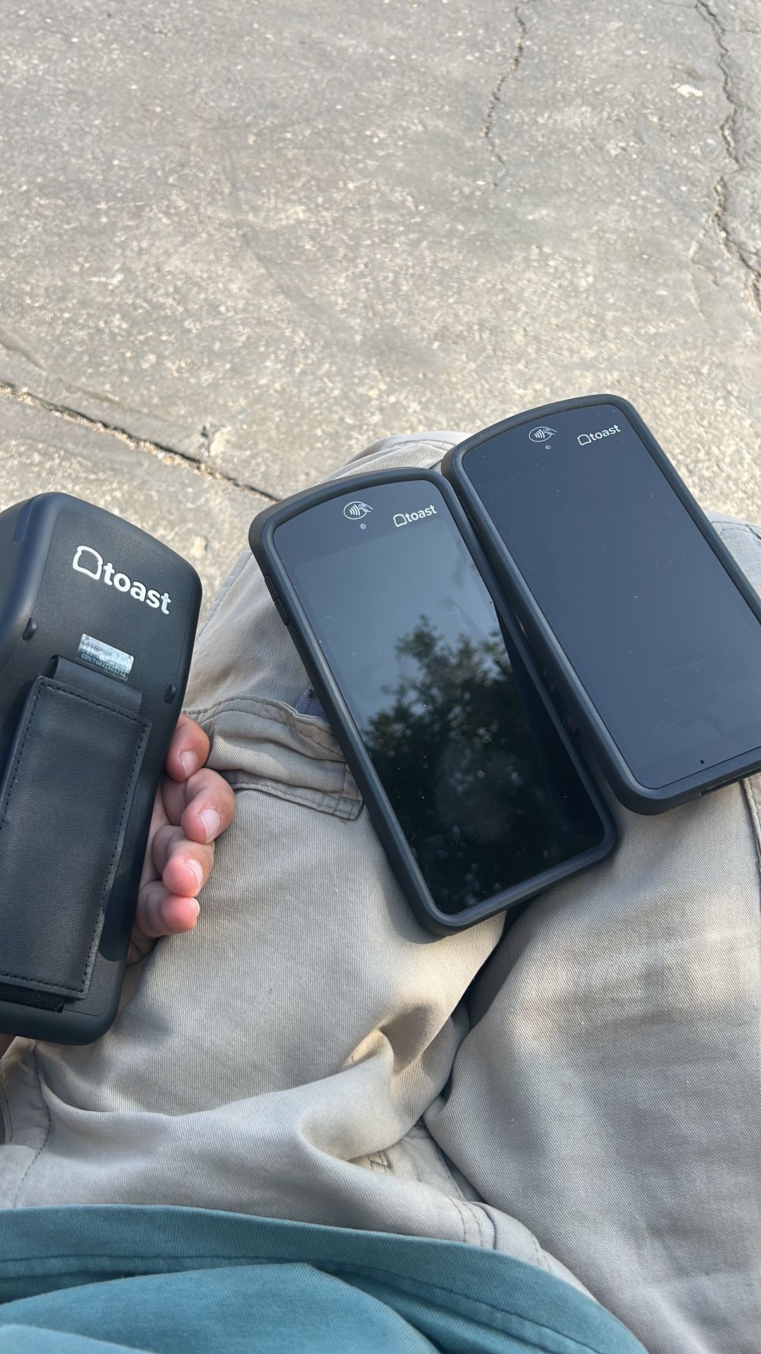 Toast Handheld Payment Devices