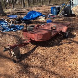 Motorcycle And Four wheeler Trailer