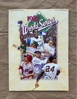 mlb 1987 world series official program