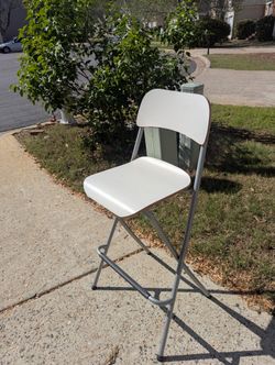 IKEA Foldable Bar Stool White