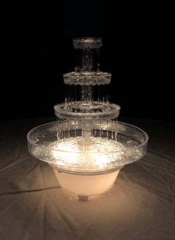 Wedding water fountain decoration