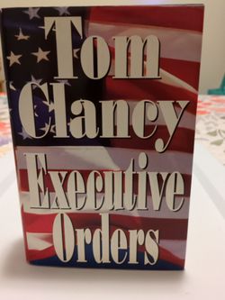 Tom Clancy Executive Orders Hardcover Book