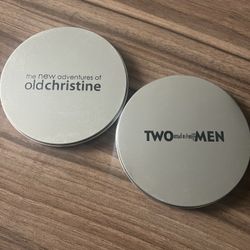 Two and a Half Men & New Adventures of Old Christine Vintage Style Film DVD Holder