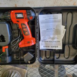 New Black & Decker 12v Cordless Drill $40