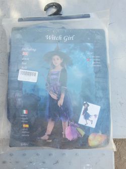 Witch girl child medium 10-12